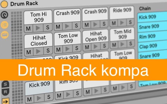 Drum Rack kompa Ableton