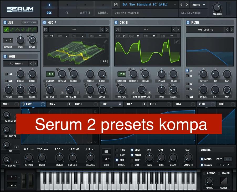Serum presets kompa